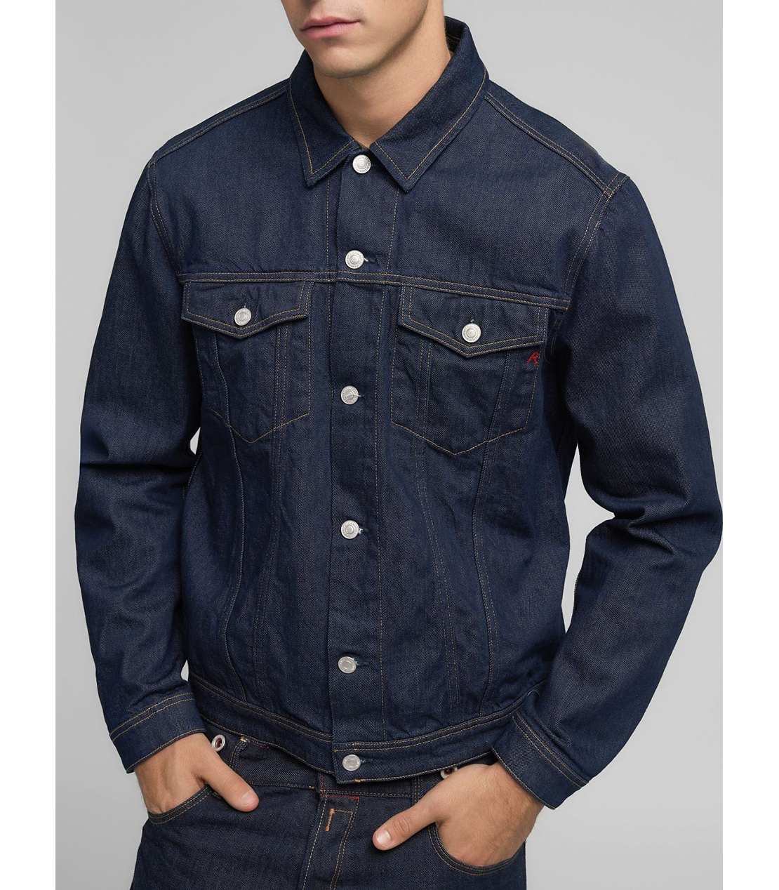 11オンス コットンコンフォート インディゴデニムジャケット 詳細画像 ダークブルー 5